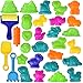 Sand Molding Play Sand with Sand Tray Gift Sets For Kids With Multiple Animal Model and Accessories Creative Educational Toy DIY kids Gift (30pcs) | Includes 3lb Sand and 1 Sand Tray