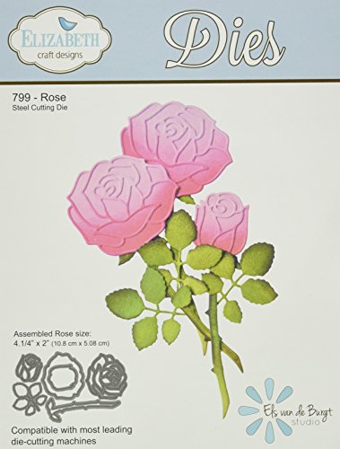 Elizabeth Craft Designs Metal Die, Rose