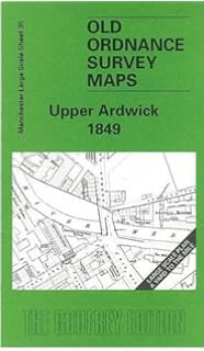 Hulme Stgeorges 1849 Manchester Sheet 37 Old Ordnance - 