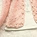 Dolpind Baby Girls 3 Piece Cardigan Clothes Kids TuTu Dress Outfit Clothing 5T/4-5 Years Light Pink
