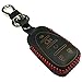 Coolbest 5 Buttons Smart Leather Key Fob Cover Case Remote Control Protector Keyless Entry Jacket Shell for Chevrolet 2016 2017 Malibu