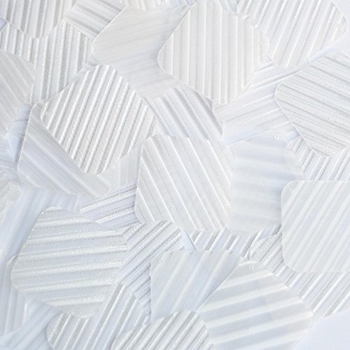 Sequin Square Diamond 1.5 inch Crystal Venetian Illusion. Loose Paillettes. Made in USA. Large for display, accents, applique, arts, crafts, and embellishment.