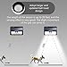 CINOTON Outdoor Solar Wall Lights Ultra Bright 20 LED Security Lighting Motion Sensor Dusk-to-dawn Photocell Wireless Waterproof for Garden,Yard,Patio, Driveway,Stairs. (20 LED, 2 PACK)