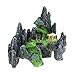 Saim Aquarium Mountain View Ornament Tree House Cave Bridge Fish Tank Decoration Underwater Environment, Aquariums, Fish Tank, Gardens