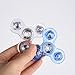 Leezo Crystal LED Hand Spinner Tri Fidget Tri-Spinner Glow in the Dark 3 Modes Light Up EDC Focus/Anxiety Toy for Kids/Adults