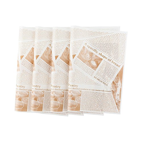 Gastronomia 15 x 11 Inch Deli Papers, 200 Newsprint Sandwich Wrapping