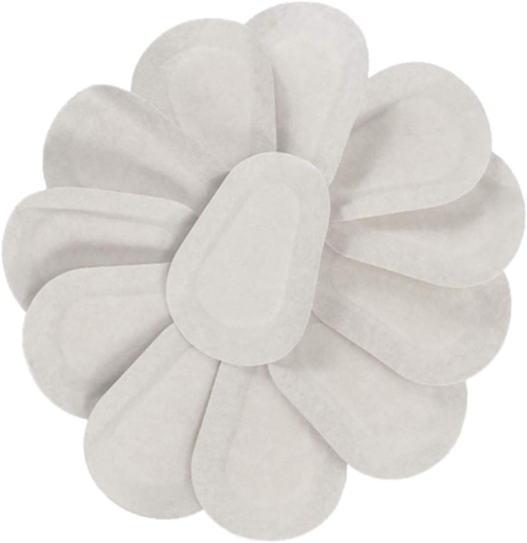 Lurrose 20Pcs Sterile Eye Pads Adhesive Nonwoven Eye Patches Breathable Wound Dressing for Adults Student Relieve Fatigue