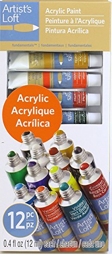 Artists Loft Acrylic Fundamentals Paint Set 12pcs