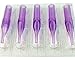 ITATOO 9RL Tattoo Tips: 100pcs 9 Round Purple Plastic Disposable Tattoo Tips for 1208RL, 1209RL, 1208RS, 1209RS Needles