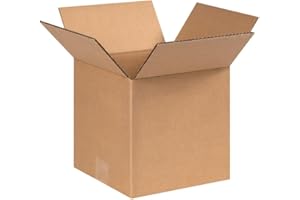 AVIDITI Moving Boxes Medium 8"L x 8"W x 8"H, 25-Pack | Corrugated Cardboard Box for Packing, Shipping and Storage 888