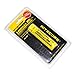 NITECORE NL189 3400mAh Protected 18650 Rechargeable Li-ion Battery with EdisonBright BBX3 battery carry case. - Designed for TM26 TM16 TM06 SRT7 P25 EC25 TK75 PD35 MH20 i4 and other High Drain Devices