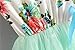 Niyage Little Girls Sleeveless Floral Princess Dress Tulle Tutu Sundress 5 Green