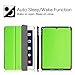 Fintie SlimShell Case for iPad 6th / 5th Generation (2018 2017 Model, 9.7 Inch), iPad Air 2 / iPad Air 1 (9.7 Inch) - Lightweight Stand Smart Protective Cover with Auto Sleep/Wake, Green