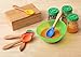 Baby Pinch Boutique Fine Bamboo Spoon Gift Set in Keepsake Box (Rainbow Set of 5)