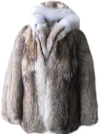 mens coyote fur parka