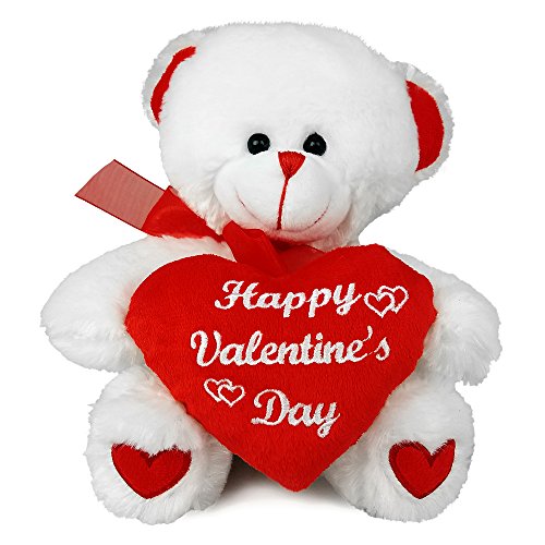 Colonel Pickles Novelties Valentines Day Teddy Bear Big 10 Inch Size 