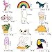 Hicdaw 24PCS Cute Pins Backpacks Pins Enamel Pins Set Cartoon Cute Badges for Clothes Hat Backpacks Gift for Girls Women