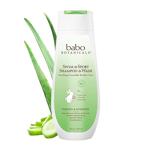 Buy Babo Botanicals Swim Sport Shampoo Wash Cucumber Aloe