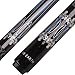 AB Earth 2-Piece Pool Cue 18 oz-21 oz Pool Stick Hardwood Maple Billiard Cue, 57 Inch (C18)