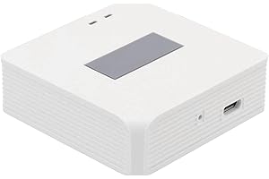 UrbanHui Smart Home Hub RF Bridge R2 with 433MHz RF Protocol Support, Manage Up to 64 Devices and 16 Remote Controllers, Comp