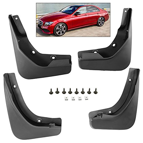 Splash Guards Full Set Front Rear 2017-2018 Mercedes Benz E Class W213 Mud Flaps