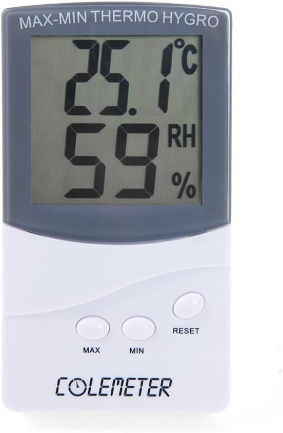 L2go Digital Hygrometer Wet Humidity Thermometer Temperature Meter Hygrothermometer Humidity Gauge