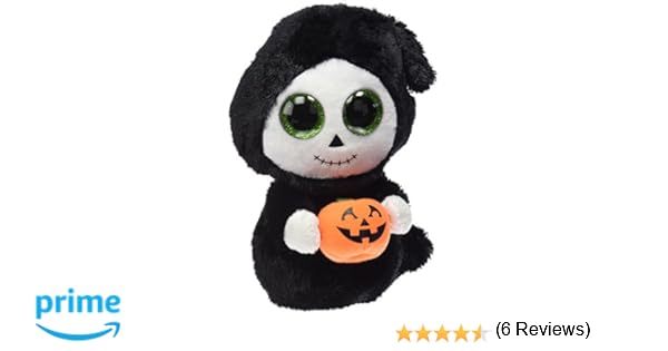 Ty - Treats, Fantasma de Peluche con Calabaza, 15 cm (41201TY): Amazon.es: Juguetes y juegos