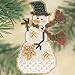 Star Snow Charmer Beaded Counted Cross Stitch Christmas Ornament Snowman Kit Mill Hill 2001 Snow Charmers MHSC29