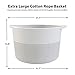 GreenMan XXXLarge Cotton Rope Basket 21.7