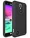 LG K20 Plus Case, LG K20 Case, LG K20 V K20V Phone Case, LG Harmony Case, LG Grace LTE Phone Case, OEAGO [Shockproof] Hybrid Dual Layer Defender Protective Case Cover - Black