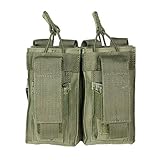 VISM by NcStar AR Double Mag Pouch, Green (CVAR2MP2927G)