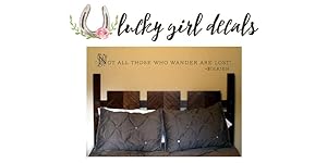 J.R.R. Tolkien lord of the rings quote "Not all those who wander are lost" Vinyl Wall Decal Sticker