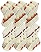 Pork Chomps Baked Pork Skin Dog Chews, 3-inch Knots, with Bacon Flavor Strip, 18 Count