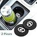 CARFORU 2 Packs Car Interior Accessories Cup Holder, Anti Slip Cup Mat Insert Vehicle Travel Auto Cup Holder Insert Coaster Mat for Lexus All Models, 2.75 inch