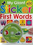 My Giant Sticker First Words (with CD) (Giant Sticker Activity)