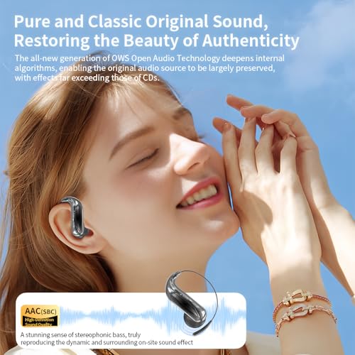 4-in-1 Latest AI Bluetooth Translation Earbuds, Real-time Translator of 164 languages; No subscription required; Powerful Bass & Full-Range Frequency Response, Premium Audio with Innovative Technology