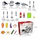 Beebeerun 22 Pcs Kids Kitchen Pretend Play Toys, Cookware Toys with Pots and Pans for Toddlers Girls Boys, Cooking Playset Toys for 2 3 4 5 6 7 Years Old, Kitchen Playset Accessories with Play Food