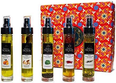 ANTICA SICILIA | AROMATIC OILS | SPRAY | (*Gift or Taste Box #15 | 5 x 5 cl)