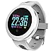 COSVII Smart Watch Waterproof, Bluetooth Fitness Tracker with Heart Rate Monitor, Sleep Monitor, Step& Calories Tracker, Alarm Clock, Call/SNS/SMS Reminder, Compatible with Android and iOS (White)