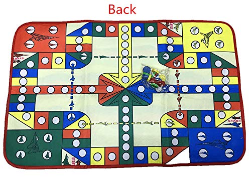 Kids Water Doodle Drawing Mat with Flying Chess Game Mat Coloring Painting Educational Writing Mats, Baby's Non-Toxic Soft Cloth Book Set Pack of 4 Fun Interactive The First Book Toddler Gift