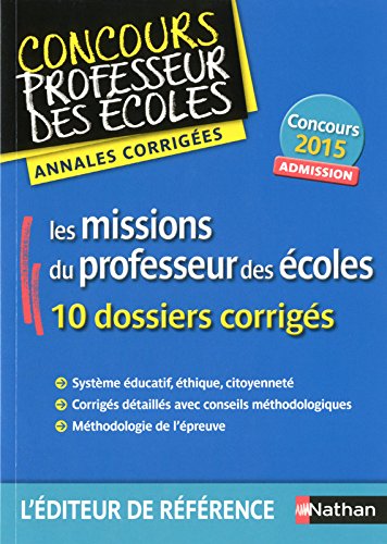 Les  missions du professeur des écoles