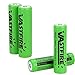 Rechargeable Battery Boruit Rechargeable 4x18650 Battery 4000mAh For Flashlight Bicycle Light Headlamp Torch