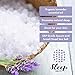 Lavender Epsom Salt Magnesium Sulfate USP Grade Sleep Formula with Organic Lavender Essential Oil- By Sleep Salts - 22 Ounce Jar