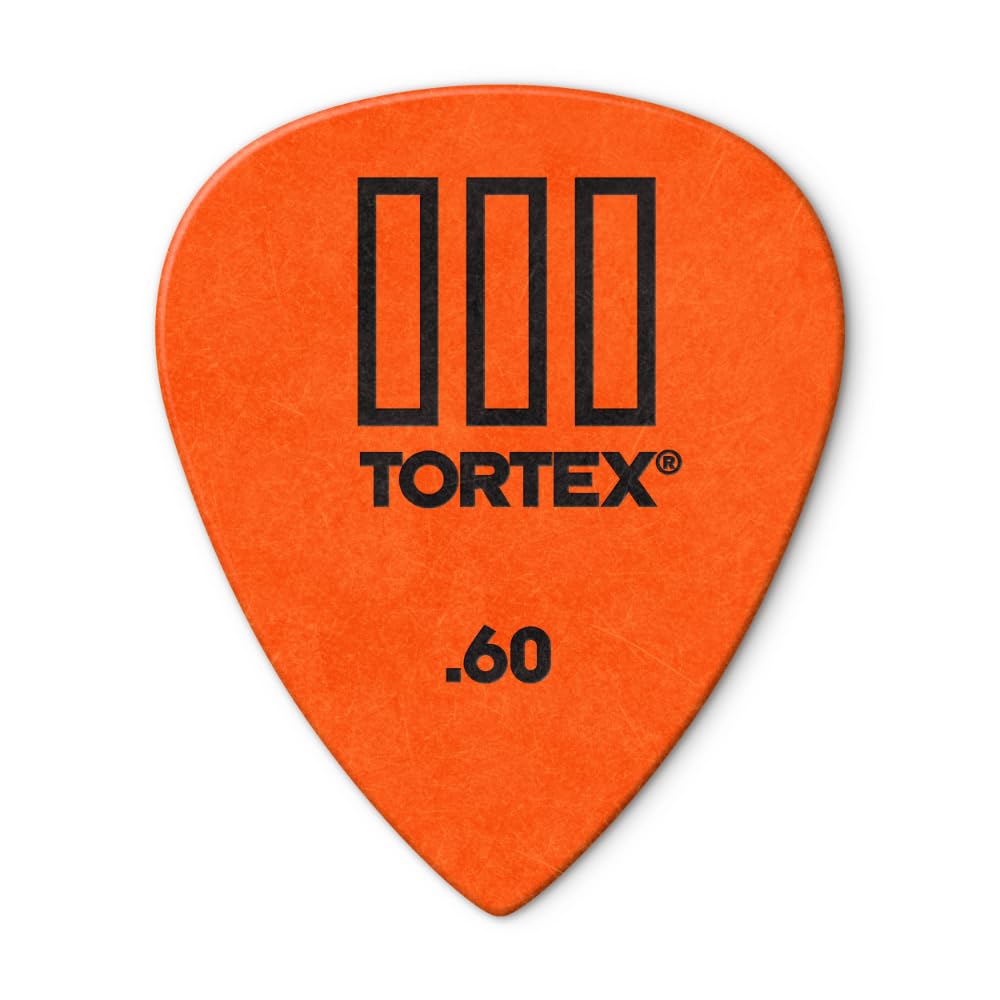 Jim Dunlop 462P.60 Tortex III Player Pack (Pack of 12)