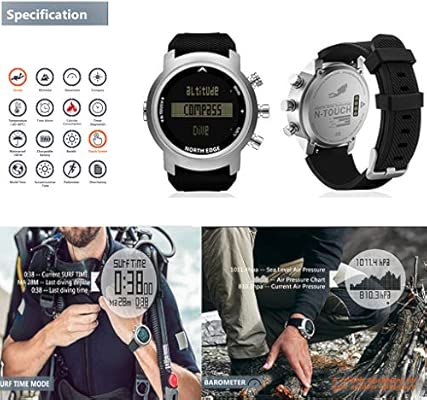 Smartwatch Digital Deportivo Hombres Impermeable 100m / Modo de ...