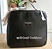 NEW! Lancome Black LARGE Train Case Makeup Cosmetic Bag