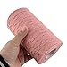 uxcell Lace Wedding Party Banquet Hall DIY Decor Tulle Spool Roll 6 Inch x 25 Yards Coral Pink