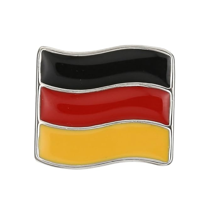RicVanMur WM2018 Deutschland Flagge/Germany Flag - passend für Charmband/Mesh Armband Fanartikel