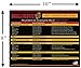 Large Meat Temperature Magnet BBQ Tool Cooking Chart - USA Made - Awesome Grill Accessory for Indoor or Outdoor Pit Masters
