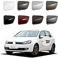 Goholy Exterior Door Handle Key Hole Trim Cover Cap Compatible with VW Golf 6 Passat Scirocco Sharan Skoda Superb Seat Alhambra 1K8837879 5KD837879 Door Handle Accessories Lock Cap White